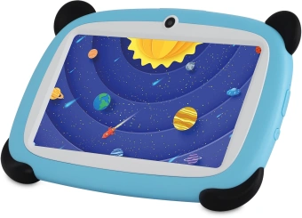 Планшет Digma Kids A7 SC9863A (1.6) 8C RAM2Gb ROM32Gb 7" IPS 1024x600 4G Android 11.0 Go синий 2Mpix 0.3Mpix BT WiFi microSD 128Gb 2800mAh 140hrs - купить недорого с доставкой в интернет-магазине
