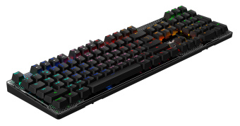 Клавиатура A4Tech B810R Battlefield механическая черный USB for gamer LED (B810R (BATTLEFIELD)) кабель 1.8м - купить недорого с доставкой в интернет-магазине