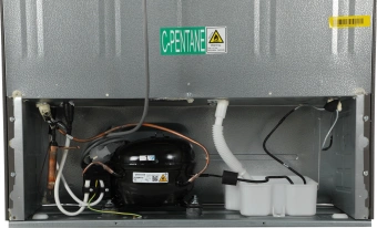 Холодильник Hyundai CT5045FIX 2-хкамерн. нержавеющая сталь - купить недорого с доставкой в интернет-магазине