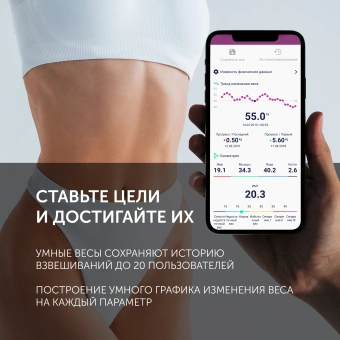 Весы напольные электронные Polaris PWS 1892 макс.180кг графитовый - купить недорого с доставкой в интернет-магазине