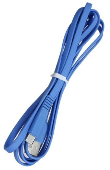 Кабель Premier 5-933RL45 2.0BL USB (m)-USB Type-C (m) 2м синий пакет - купить недорого с доставкой в интернет-магазине