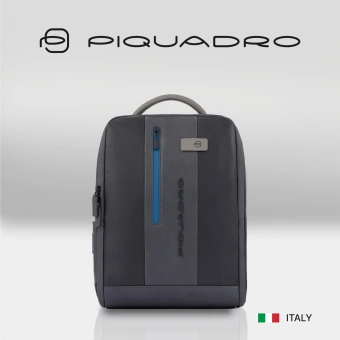 Рюкзак мужской Piquadro Urban CA4818UB00/NGR черный/серый натур.кожа - купить недорого с доставкой в интернет-магазине
