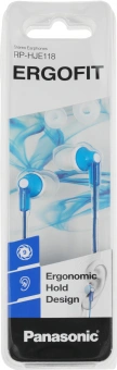 Наушники внутриканальные Panasonic RP-HJE118GU 1.1м белый/голубой проводные в ушной раковине (RP-HJE118GUA) - купить недорого с доставкой в интернет-магазине