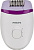 Эпилятор Philips BRE225/00 скор.:2 от электр.сети белый/фиолетовый