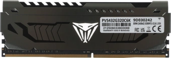 Память DDR4 2x16GB 3200MHz Patriot PVS432G320C6K Viper Steel RTL Gaming PC4-25600 CL16 DIMM 288-pin 1.35В dual rank с радиатором Ret - купить недорого с доставкой в интернет-магазине