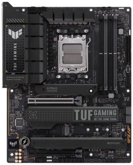 Материнская плата Asus TUF GAMING X670E-PLUS SocketAM5 AMD X670 4xDDR5 ATX AC`97 8ch(7.1) 2.5Gg RAID+HDMI+DP - купить недорого с доставкой в интернет-магазине