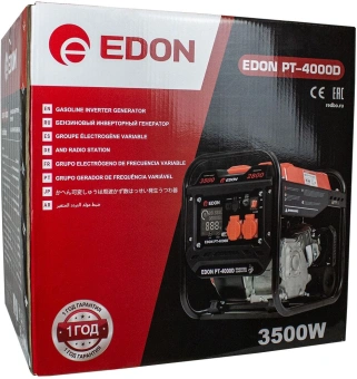 Генератор Edon PT-4000D 3.5кВт - купить недорого с доставкой в интернет-магазине