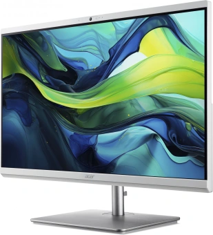 Моноблок Acer Aspire C24-195ES 23.8" Full HD Core Ultra 5 125U (1.3) 16Gb SSD512Gb Graphics CR Windows 11 Professional GbitEth WiFi BT 65W клавиатура мышь Cam серебристый 1920x1080 - купить недорого с доставкой в интернет-магазине