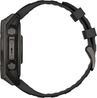 Смарт-часы Garmin Fenix 8 Solar Sapphire 47мм 1.3" корп.серый рем.черный (010-02906-11) - купить недорого с доставкой в интернет-магазине