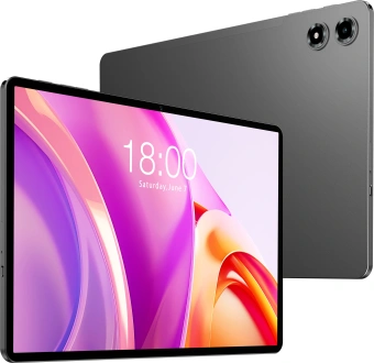 Планшет Teclast T50Plus Premium Set 2026 T7280 (2.2) 8C RAM6Gb ROM256Gb 10.95" IPS 1920x1200 4G Android 15 серый 13Mpix 8Mpix BT WiFi microSD 1Tb 8000mAh 15hr - купить недорого с доставкой в интернет-магазине