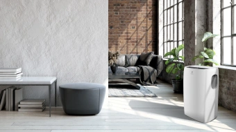 Кондиционер мобильный Electrolux Loft EACM-11 CL/N3 белый площ.27м2 - купить недорого с доставкой в интернет-магазине