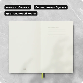 Блокнот Moleskine CLASSIC SOFT QP616C2 Large 130х210мм 192стр. линейка мягкая обложка лайм - купить недорого с доставкой в интернет-магазине