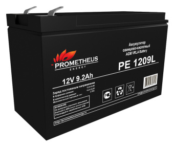 Батарея для ИБП Prometheus Energy PE 1209L 12В 9.2Ач - купить недорого с доставкой в интернет-магазине