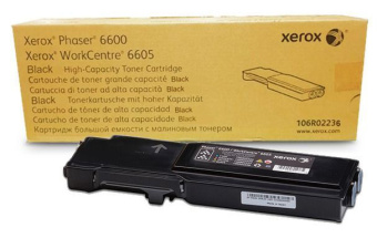 Картридж лазерный Xerox 106R02236 черный для Xerox Ph 6600/WC 6605 - купить недорого с доставкой в интернет-магазине
