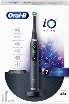 Зубная щетка электрическая Oral-B iO Series 9 черный - купить недорого с доставкой в интернет-магазине
