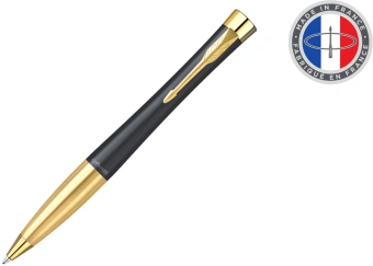 Ручка шариков. Parker Urban Core K314 (2143640) Muted Black GT M син. черн. подар.кор. - купить недорого с доставкой в интернет-магазине