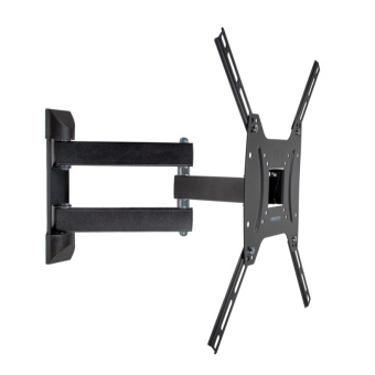 Кронштейн для телевизора Kromax OPTIMA-404 черный 15"-55" макс.35кг настенный поворотно-выдвижной и наклонный - купить недорого с доставкой в интернет-магазине