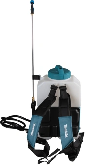 Опрыскиватель Makita DUS158Z аккум. ранц. 15л белый/бирюзовый - купить недорого с доставкой в интернет-магазине