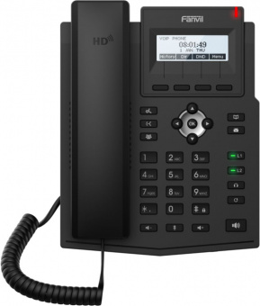 Телефон IP Fanvil X1SP черный - купить недорого с доставкой в интернет-магазине