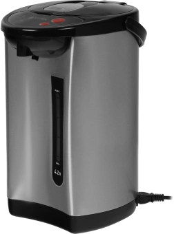 Термопот Vitek VT-7101 4.2л. 730Вт черный/серебристый - купить недорого с доставкой в интернет-магазине
