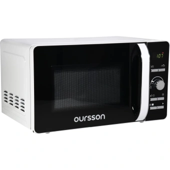 Микроволновая Печь Oursson MD2033/WH 20л. 700Вт белый/черный - купить недорого с доставкой в интернет-магазине