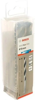 Набор сверл Bosch 2608577248 по металлу Д=8мм Дл=117мм (10пред.) для шуруповертов/дрелей - купить недорого с доставкой в интернет-магазине