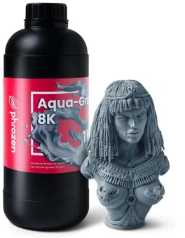 Смола 3d Phrozen Aqua 8K серый 1кг - купить недорого с доставкой в интернет-магазине