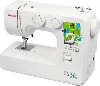 Швейная машина Janome 550 белый - купить недорого с доставкой в интернет-магазине