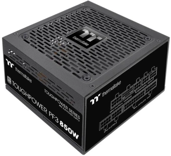 Блок питания Thermaltake ATX 850W Toughpower PF3 Gen.5 80+ platinum 24pin APFC 120mm fan 8xSATA Cab Manag RTL - купить недорого с доставкой в интернет-магазине