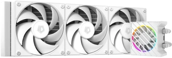 Система водяного охлаждения ID-Cooling Dashflow 360 XT Lite ARGB Soc-AM5/AM4/1151/1200/2066/1700 белый 4-pin 16-34dB Al+Cu 350W Ret (DASHFLOW 360 XT LITE WHITE) - купить недорого с доставкой в интернет-магазине