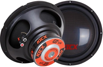 Сабвуфер автомобильный Kicx GT-12R 300Вт пассивный (30см/12") - купить недорого с доставкой в интернет-магазине