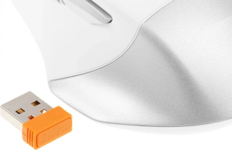 Мышь A4Tech Fstyler FB35C белый оптическая 2000dpi беспров. BT/Radio USB 6but (FB35C ICY WHITE) - купить недорого с доставкой в интернет-магазине