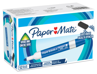 Набор маркеров для досок Paper Mate 2071062 Sharpie пулевидный пиш. наконечник красный - купить недорого с доставкой в интернет-магазине