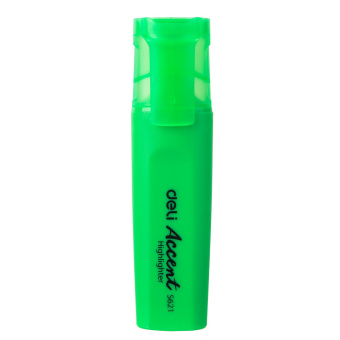 Текстовыделитель Deli Accent ES621GREEN Delight скошенный пиш. наконечник 1-5мм зеленый - купить недорого с доставкой в интернет-магазине
