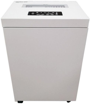 Шредер Office Kit S500 белый (секр.P-5) фрагменты 17лист. 50лтр. скрепки скобы пл.карты CD - купить недорого с доставкой в интернет-магазине