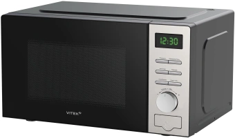 Микроволновая Печь Vitek VT-MW0620 20л. 700Вт черный/серебристый - купить недорого с доставкой в интернет-магазине