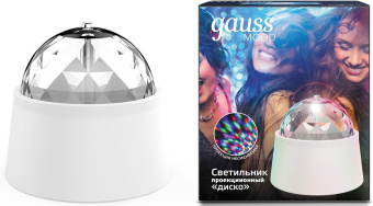 Ночник Gauss DIY0021 пластик белый - купить недорого с доставкой в интернет-магазине