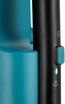 Швабра паровая Kitfort КТ-1078 1350Вт черный/бирюзовый - купить недорого с доставкой в интернет-магазине