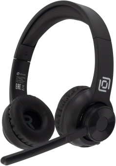Наушники с микрофоном Оклик HS-M310 черный 1.5м накладные BT оголовье (1978706) - цена, купить или заказать с доставкой в интернет-магазине Наушники с микрофоном Оклик HS-M310 черный 1.5м накладные BT оголовье (1978706) - купить недорого с доставкой в интернет-магазине