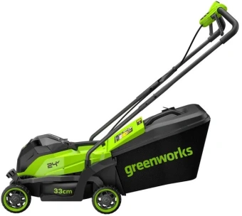 Газонокосилка ручная Greenworks GD24LM331 (2520607UA) 720Вт - купить недорого с доставкой в интернет-магазине