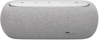 Колонка порт. Harman Kardon Luna Google Assistant, Amazon Alexa серый 40W 1.0 BT/Wi-Fi 4800mAh (HKLUNAGRYEU) - купить недорого с доставкой в интернет-магазине