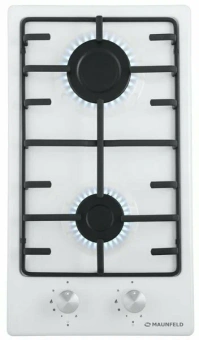 Газовая варочная поверхность Maunfeld EGHE.32.3EWG белый - купить недорого с доставкой в интернет-магазине