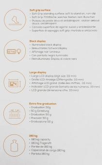 Весы напольные электронные Beurer PS240 макс.180кг черный - купить недорого с доставкой в интернет-магазине