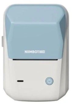 Термопринтер Niimbot B1 Blue (1746797) 203dpi 50мм/с/USB/BT для печ.этик. голубой - купить недорого с доставкой в интернет-магазине
