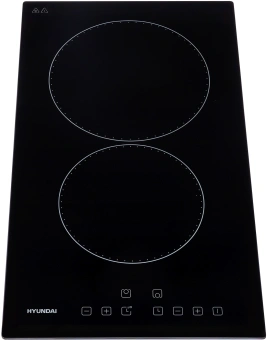 Варочная поверхность Hyundai HHE 3210 BG черный - купить недорого с доставкой в интернет-магазине