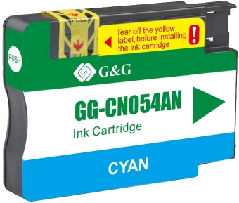 Картридж струйный G&G GG-CN054AN №933XL голубой (14мл) для HP Officejet 6100/6600/6700/7110/7510 - купить недорого с доставкой в интернет-магазине