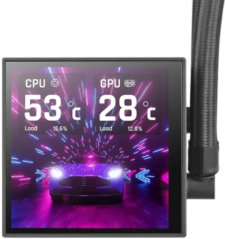 Система водяного охлаждения Thermaltake LB360 Ultra Soc-AM5/AM4/1200/1700/1851 черный 4-pin 30.6-32.5dB Al Ret (CL-W507-PL12SW-A) - купить недорого с доставкой в интернет-магазине