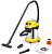 Строительный пылесос Karcher WD 3 P S V-17/4/20 1000Вт (уборка: сухая/сбор воды) желтый