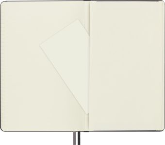 Блокнот Moleskine CLASSIC EXPENDED QP060EXP Large 130х210мм 400стр. линейка твердая обложка черный - купить недорого с доставкой в интернет-магазине