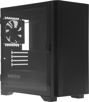 Корпус Montech Air 100 Lite черный без БП mATX 6x120mm 4x140mm 1xUSB2.0 2xUSB3.0 audio bott PSU - купить недорого с доставкой в интернет-магазине
